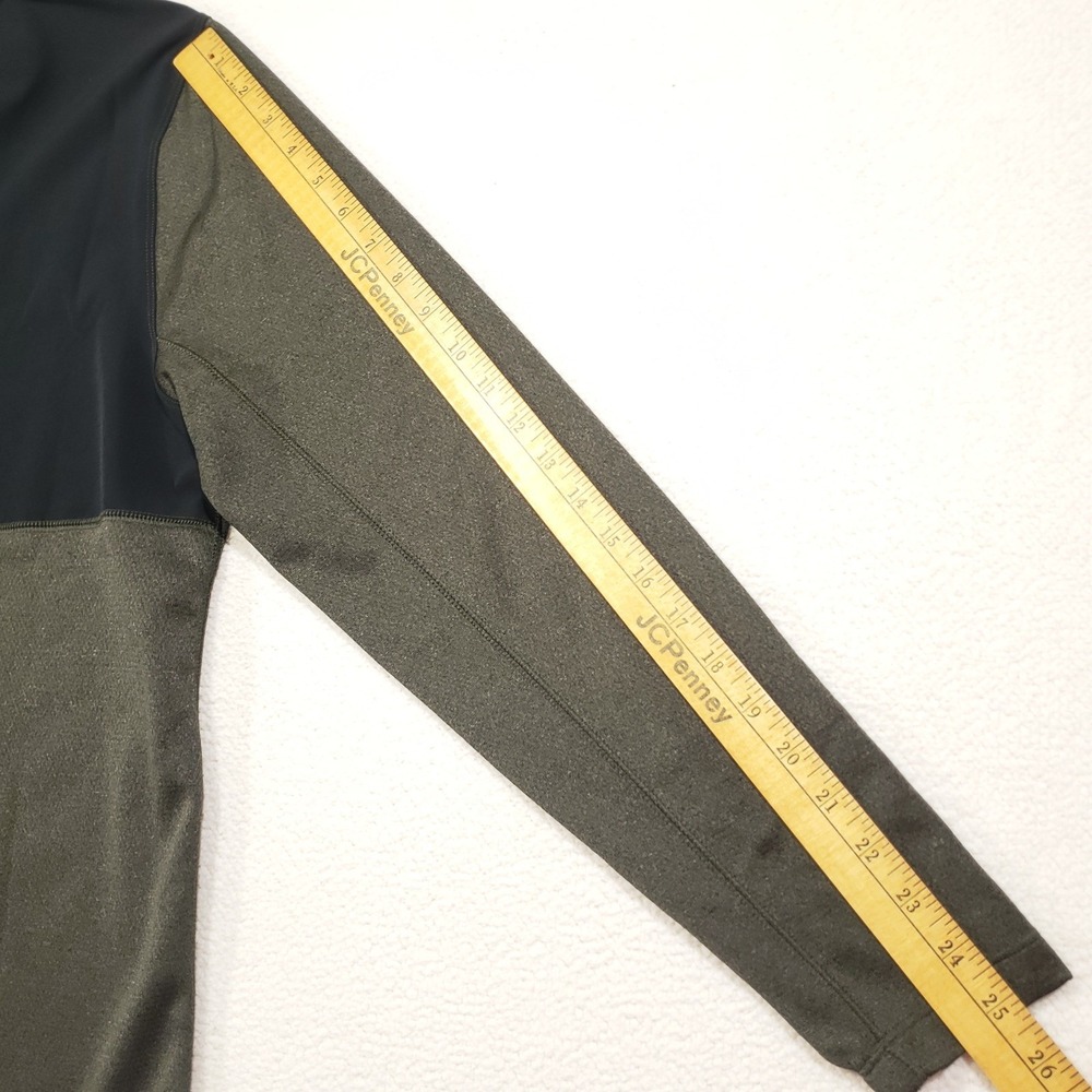 Nike Golf Pullover Mens Medium Olive Green 1/4 Zip Dri-FIT AH5548-356 Activewear - Picture 8 of 10